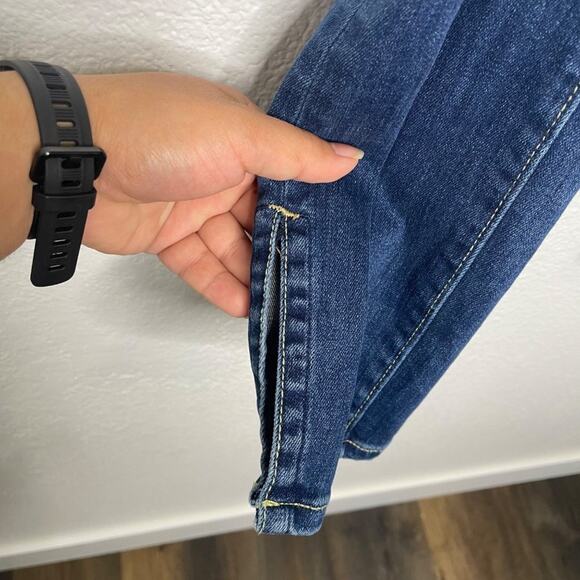 Pilcro and The Letterpress Womens Bottoms Size 29 Denim Blue Dark Wash Jeans - Picture 10 of 14